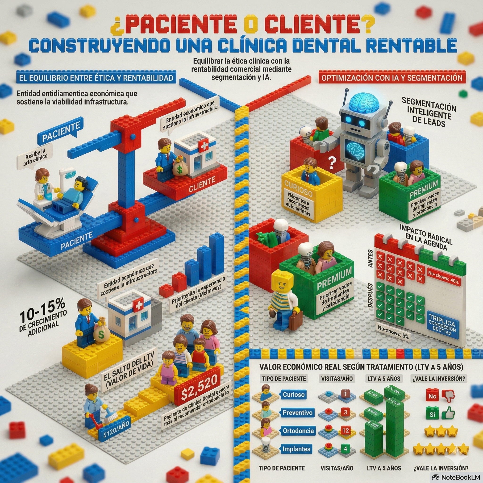 ¿Pacientes o clientes, cómo un odontólogo debe tratar a las personas?